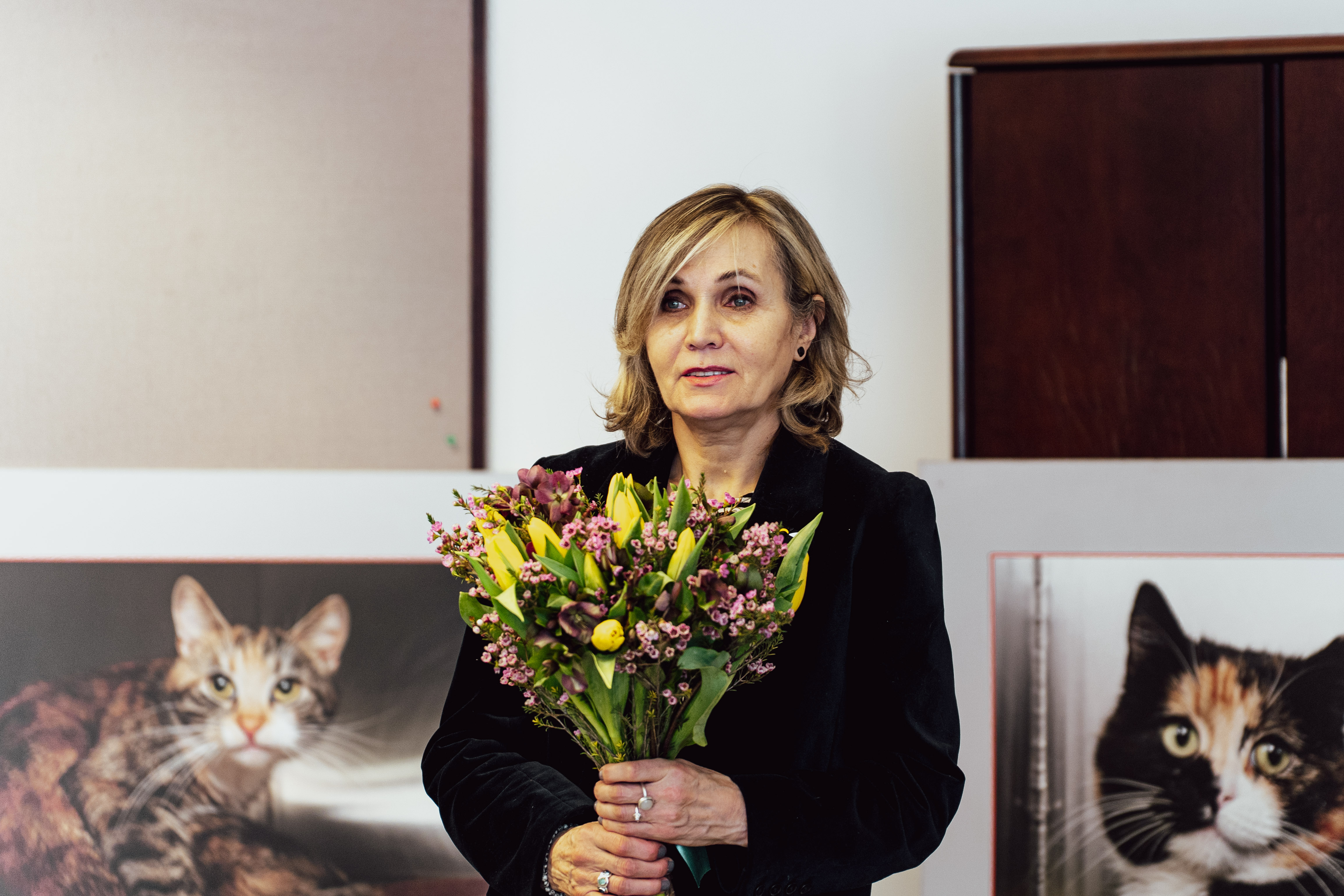 Ērikas Šmeļkovas grāmatas “Slepenā aģente Fifī. Latviete, kura mainīja likteņus” atvēršana 23.02.2026. Foto: Jūlija Dibovska