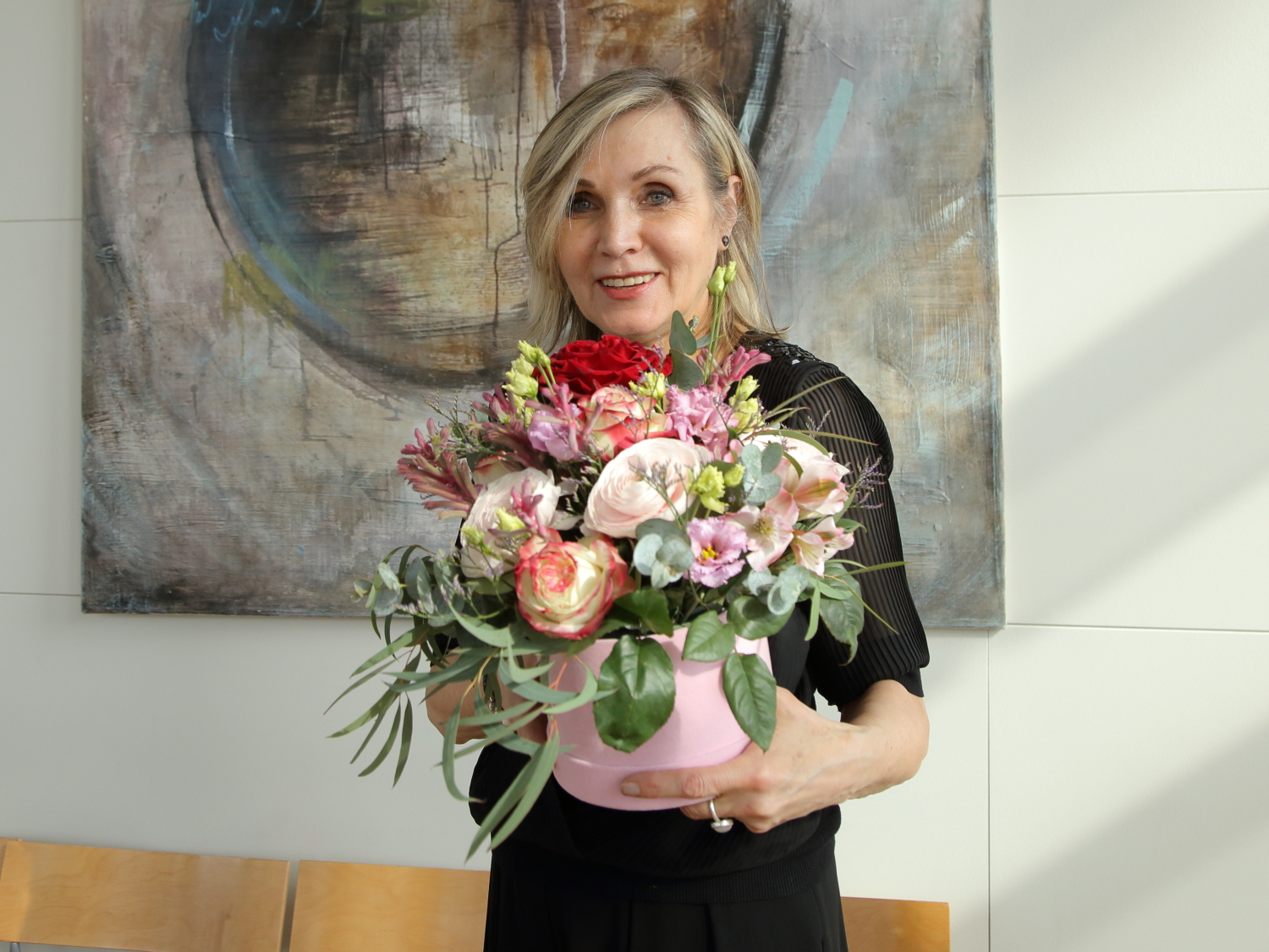 Ērikas Šmeļkovas grāmatas "Slepenā aģente Fifī. Latviete, kura mainīja likteņus" atvēršanas svētki 12.03.2026. Foto: Dainis Bušmanis