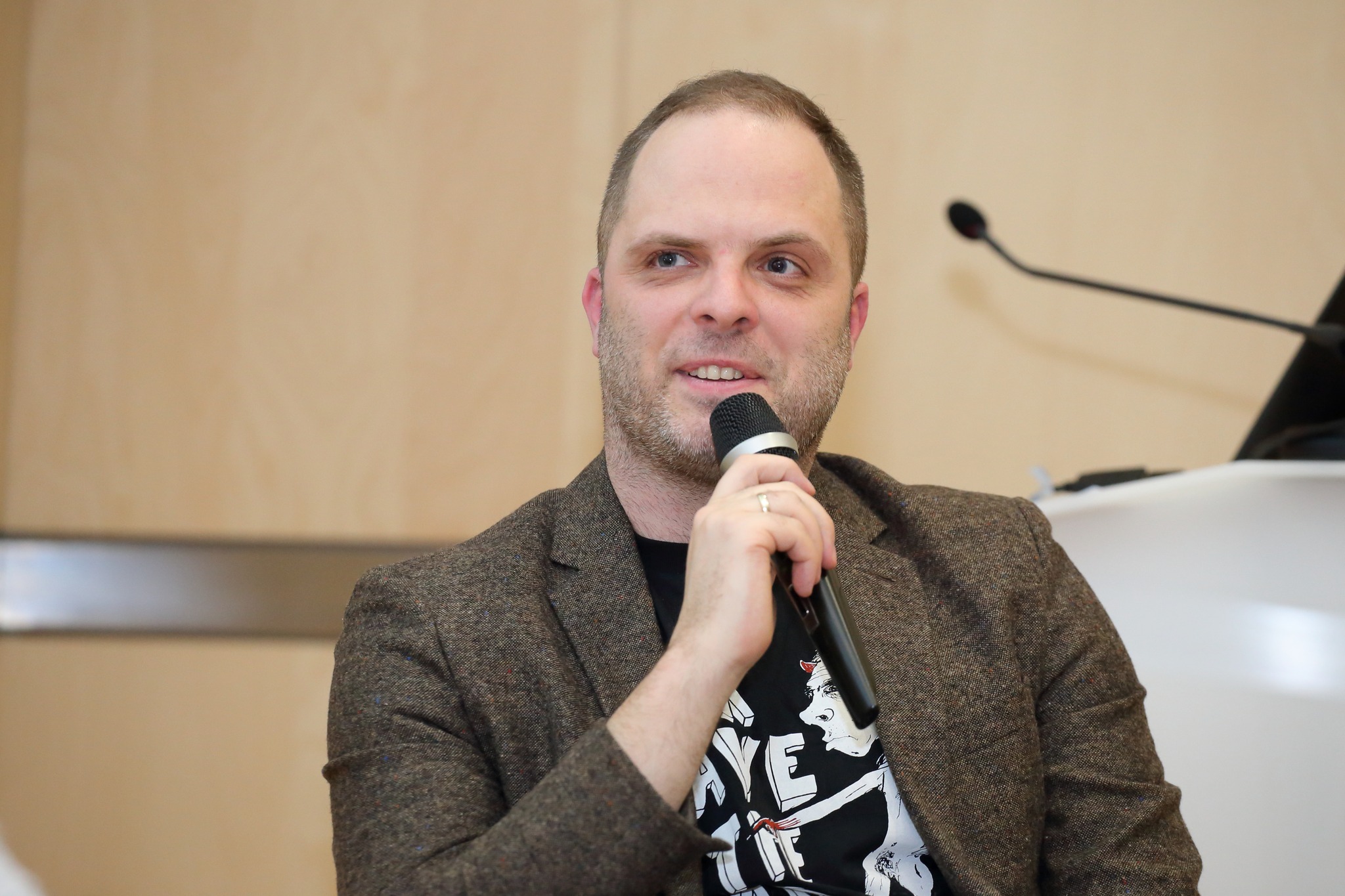 Harija Āboliņa grāmatas "Arī es gribētu aizbraukt uz Ženēvu" atvēršanas svētki 20.03.2026. Foto: Dainis Bušmanis