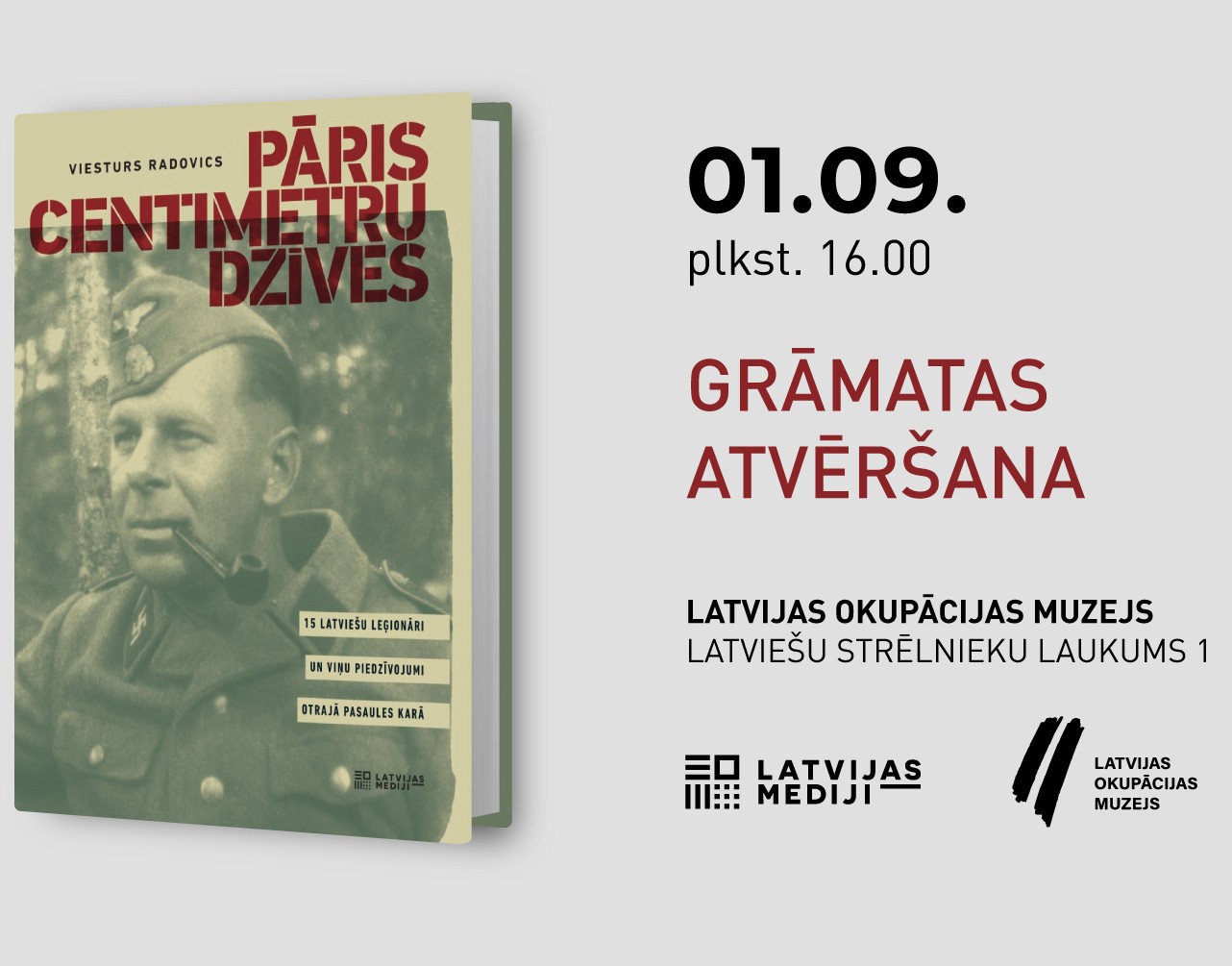 Grāmatas "Pāris centimetru dzīves" atvēršanas svētki